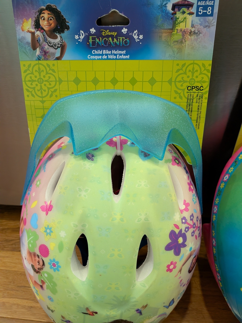 Disney Encanto kids bike helmet, Brand new with visor